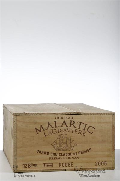MALARTIC LAGRAVIERE 2005 - Mc - 12 Bottles - Owc 12