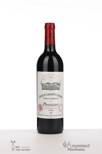 GRAND PUY LACOSTE 1990 - Mc - 1 Bottle