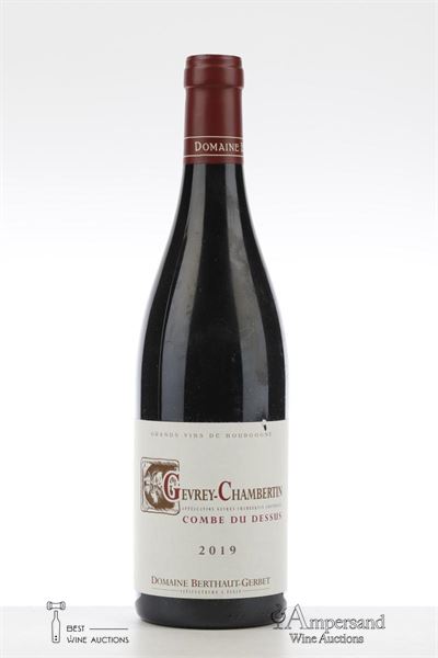 GEVREY CHAMBERTIN COMBE DU DESSUS 2019 - Berthaut Gerbet - 1 Bottle