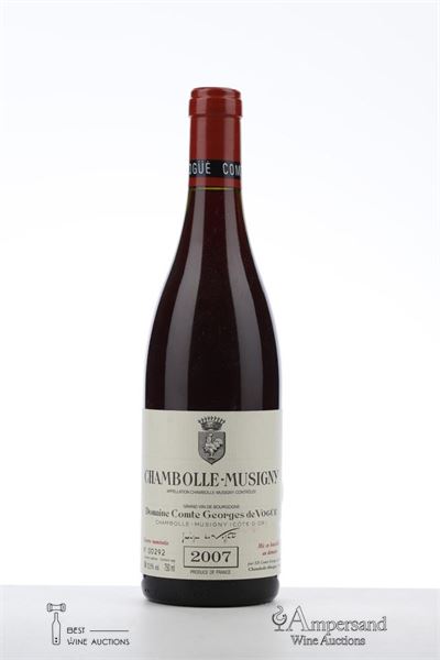 CHAMBOLLE MUSIGNY 2007 - Comte de Vogue - 1 Bottle