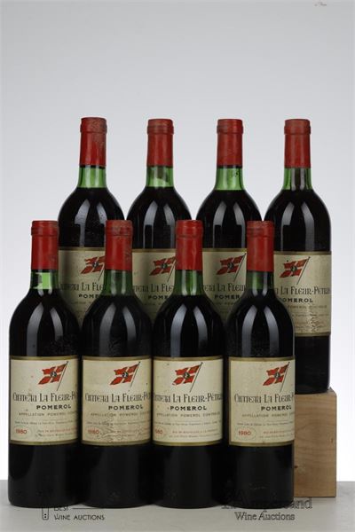 LA FLEUR PETRUS 1980 - Mc - 8 Bottles