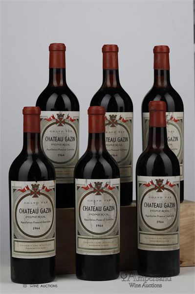 GAZIN 1964 - Jules Van de Velde - Mb - 6 Bottles
