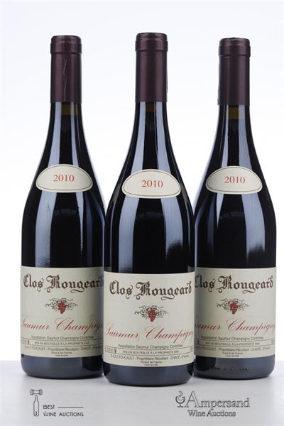 CLOS ROUGEARD 2010 - Clos Rougeard - Foucault - 3 Bottles