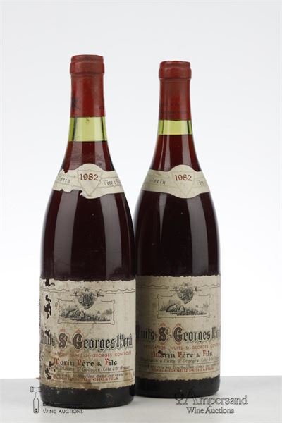 NUITS ST GEORGES 1982 - Morin - 2 Bottles