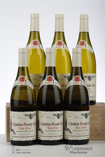 CHABLIS LES CLOS 2017 - Vincent Dauvissat - 6 Bottles