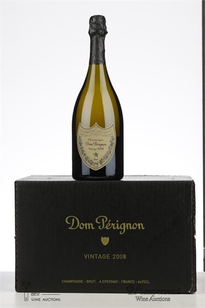 DOM PERIGNON 2008 - Moet et Chandon - 6 Bottles - Oc 6