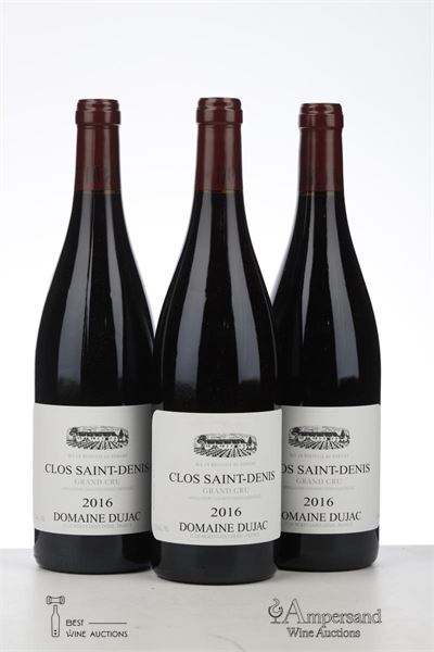 CLOS ST DENIS 2016 - Dujac - 3 Bottles