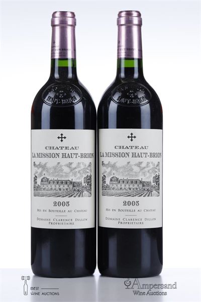 MISSION HAUT BRION 2005 - 2 Bottles