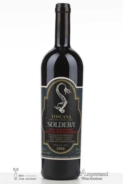CASE BASSE 100% SANGIOVESE 2008 - Soldera - 1 Bottle