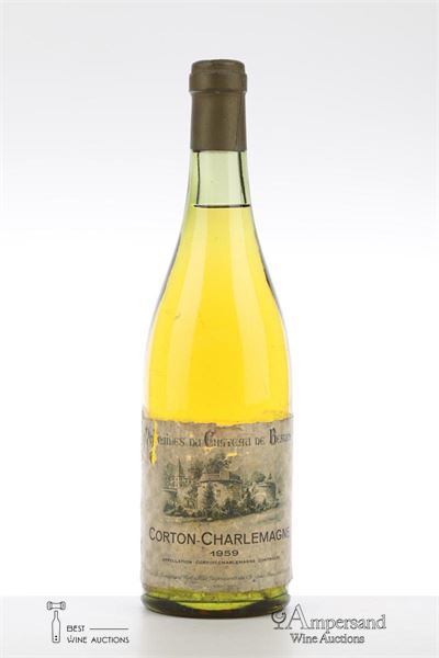 CORTON CHARLEMAGNE 1959 - Bouchard - Chateau de Beaune - 1 Bottle