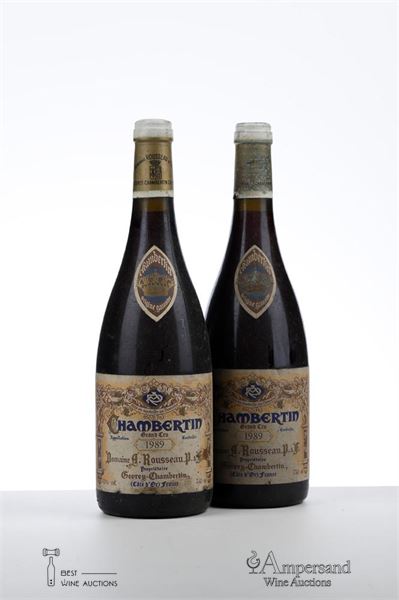 CHAMBERTIN 1989 - Armand Rousseau - 2 Bottles