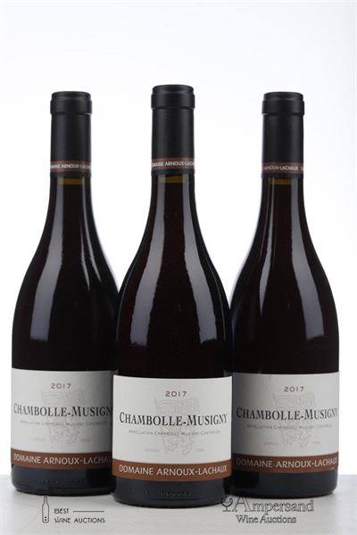 CHAMBOLLE MUSIGNY 2017 - Arnoux Lachaux - 3 Bottles