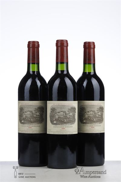 LAFITE ROTHSCHILD 1984 - Mc - 3 Bottles