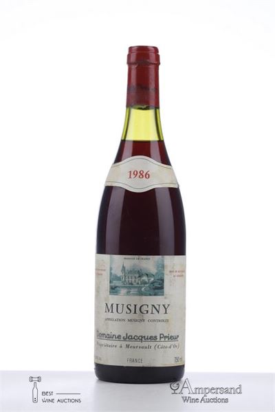 MUSIGNY 1986 - Jacques Prieur - 1 Bottle