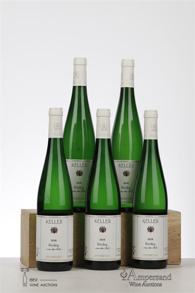 VON DER FELS RIESLING TROCKEN 2018 - Keller - 5 Bottles