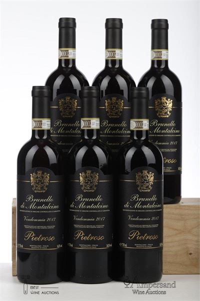 BRUNELLO DI MONTALCINO  2017 - Pietroso - 6 Bottles