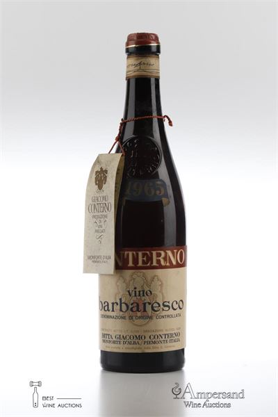 BARBARESCO 1965 - Giacomo Conterno  - 1 Bottle