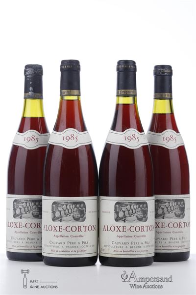 ALOXE CORTON 1985 - Cauvard - 4 Bottles