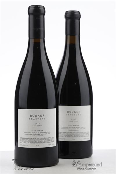 BOOKER FRACTURE SYRAH 2017 - Booker Vineyard - 2 Bottles