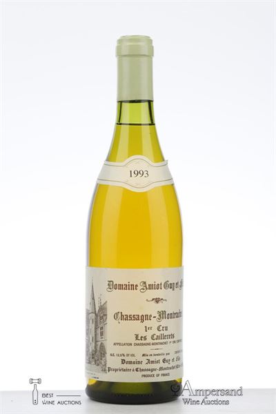 CHASSAGNE MONTRACHET BLANC LES CAILLERETS 1993 - Guy Amiot - 1 Bottle