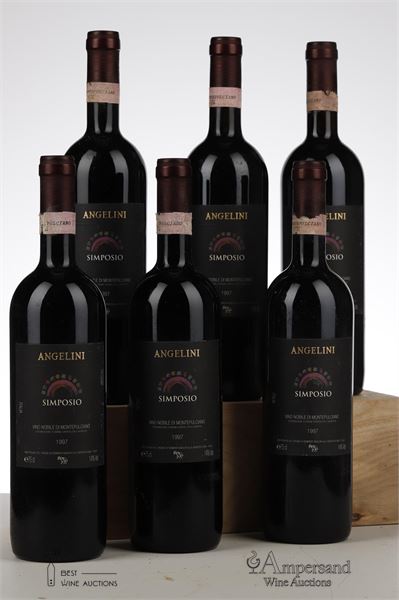 VINO NOBILE DI MONTEPULCIANO SIMPOSIO 1997 - Angelini - 6 Bottles - Owc 6