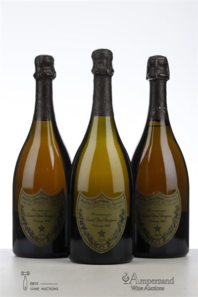 DOM PERIGNON 1990 - Moet et Chandon - 3 Bottles