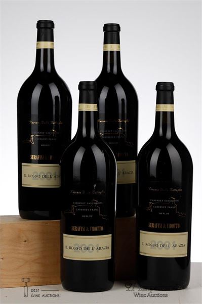 IL ROSSO DELL'ABAZIA 2001 - Serafini & Vidotto - 4 Magnums