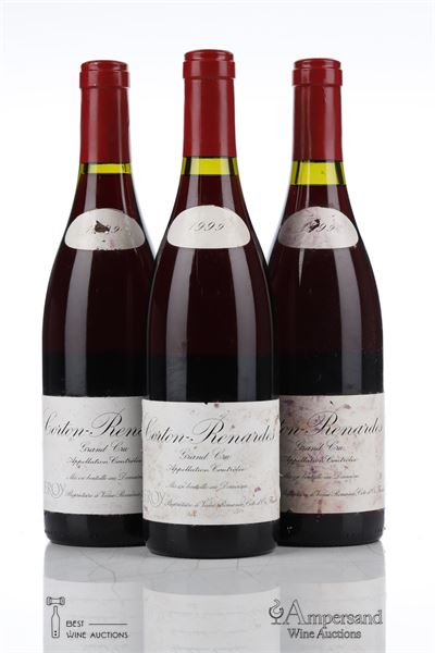 CORTON RENARDES 1999 - Leroy - 3 Bottles