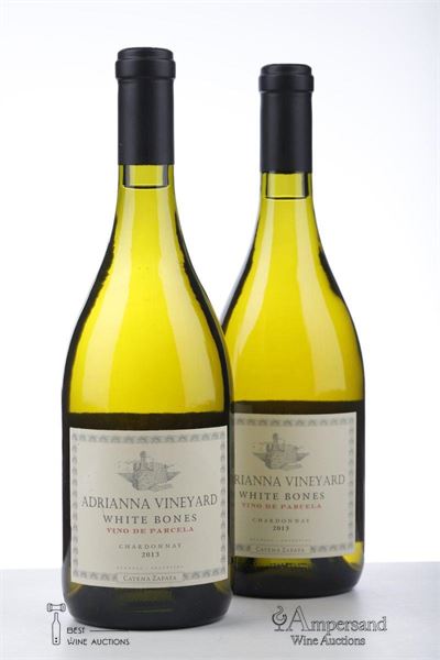 ADRIANNA VINEYARD WHITE BONES VINO DE PARCELA CHARDONNAY 2013 - Catena Zapata - 2 Bottles