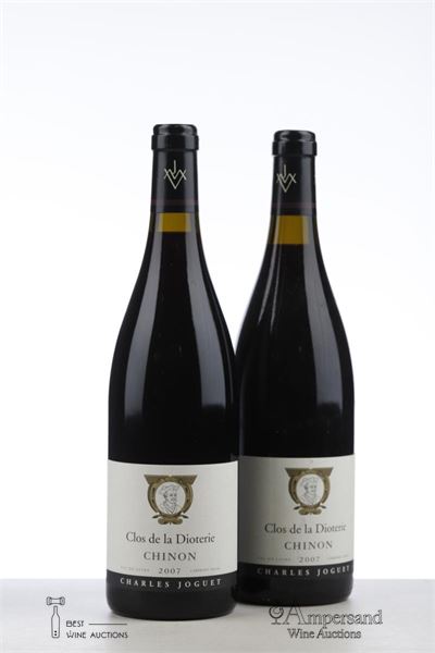CHINON CLOS DE LA DIOTERIE 2007 - Charles Joguet - 2 Bottles