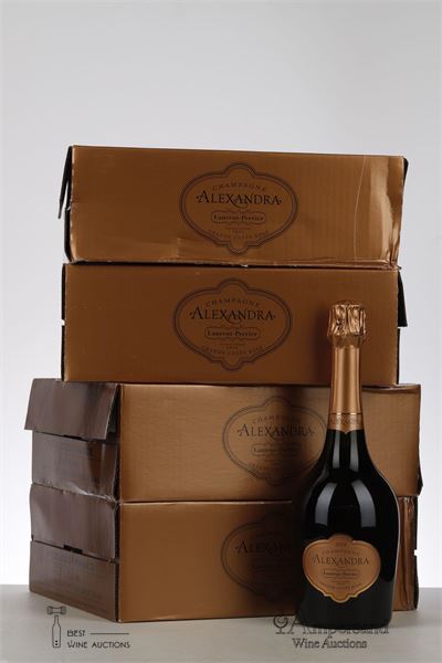 LAURENT PERRIER GRANDE CUVEE ALEXANDRA ROSE 2004 - Laurent Perrier - 12 Bottles - Oc 3