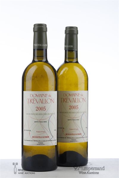 DOMAINE DE TREVALLON BLANC 2005 - Mc - 2 Bottles