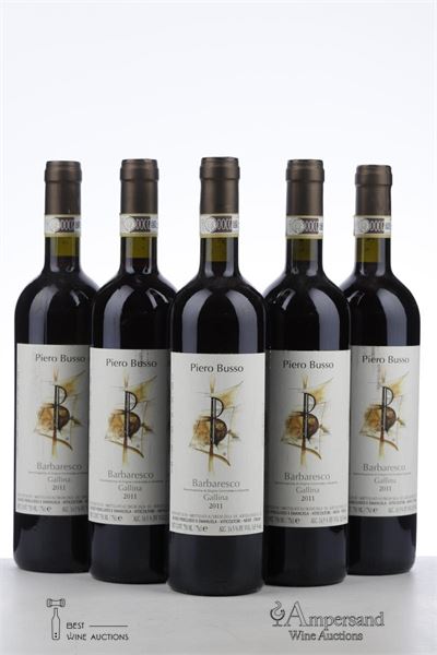 BARBARESCO GALLINA 2011 - Piero Busso - 5 Bottles