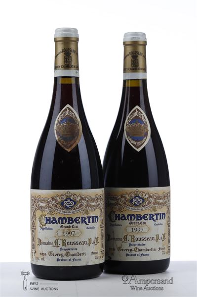 CHAMBERTIN 1997 - Armand Rousseau - 2 Bottles