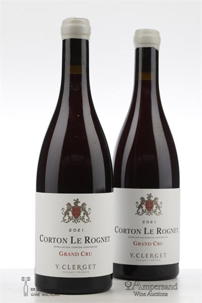 CORTON LE ROGNET 2021 - Yvon Clerget - 2 Bottles