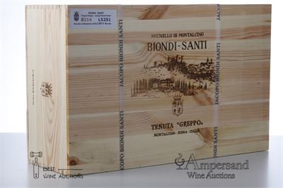 BRUNELLO DI MONTALCINO Biondi Santi 2011 - 12 Bottles in Owc 12