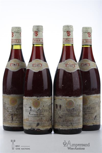 BEAUNE GREVES 1989 - Tollot Beaut - 4 Bottles
