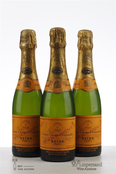 VEUVE CLICQUOT PONSARDIN NV - Veuve Cliquot Ponsardin - 3 x 0,375Ltr