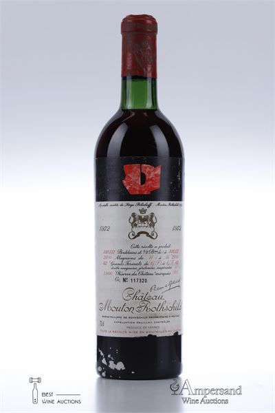 MOUTON ROTHSCHILD 1972 - 1 Bottle