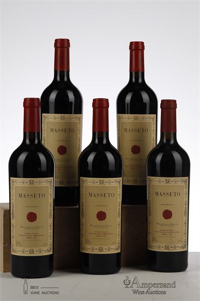 MASSETO 1992 - Tenuta dell'Ornellaia - 5 Bottles
