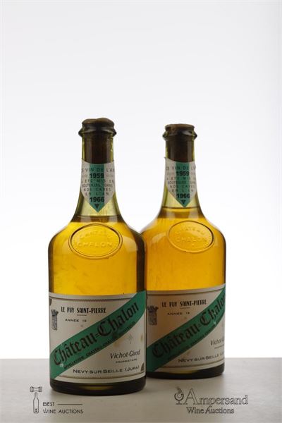 CHATEAU CHALON 1959 - Vichot Girod - 2 x 0,620Ltr