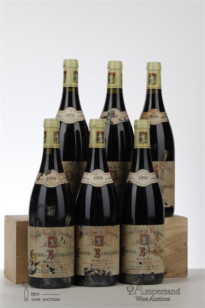 CORTON BRESSANDES 1999 - G. Prieur - 6 Bottles
