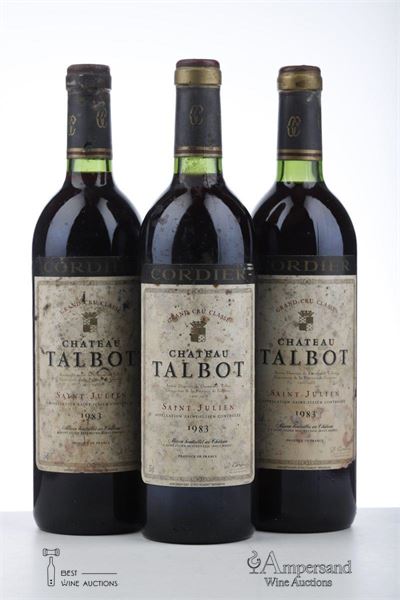 TALBOT 1983 - Mc - 3 Bottles