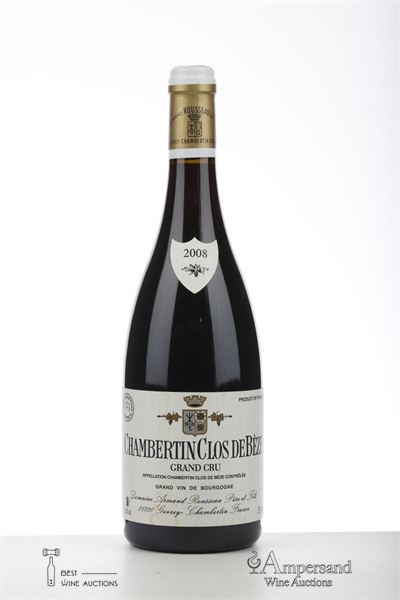 CHAMBERTIN CLOS DE BEZE 2008 - Armand Rousseau - 1 Bottle