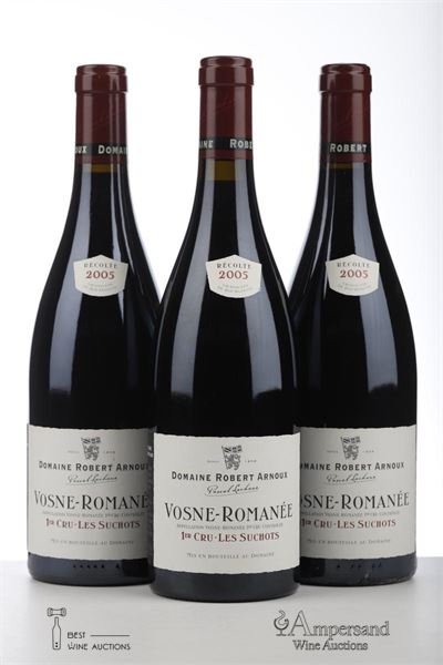 VOSNE ROMANEE LES SUCHOTS 2005 - Robert Arnoux Pascal Lachaux - 3 Bottles