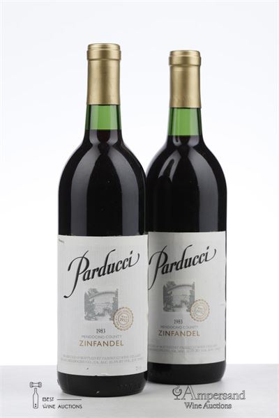 PARDUCCI ZINFANDEL 1983 - Parducci - 2 Bottles