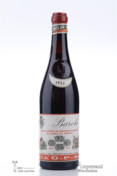 BAROLO 1952 - Marchesi di Barolo - 1 Bottle