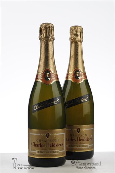 CHARLES HEIDSIECK BRUT RESERVE NV - Charles Heidsieck - 2 Bottles