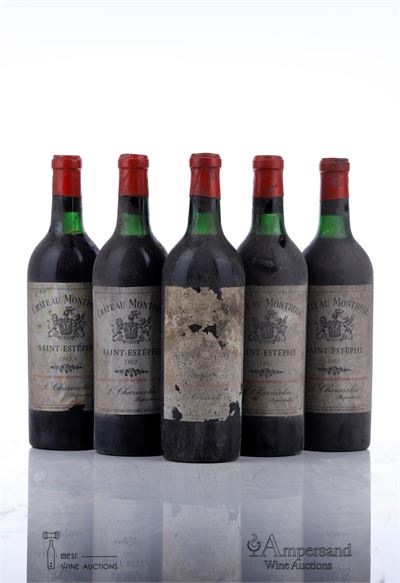 MONTROSE 1962 - Jean Nony - 5 Bottles