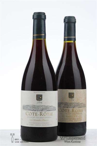 COTE ROTIE LES GRANDES PLACES 1994 - Jean Michel Gerin - 2 Bottles